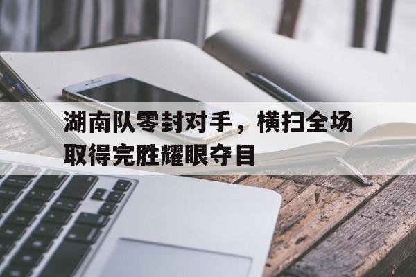 包含湖南队零封对手,横扫全场取得完胜耀眼夺目的词条